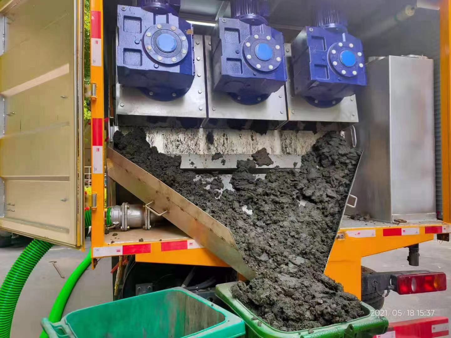 华坪化粪池清掏城市维护站-泥浆净化干湿分离处理